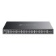 TP-Link Omada SG5452XMPP commutateur réseau Géré L3 Gigabit Ethernet (10/100/1000) Connexion Ethernet, supportant l'alimentation via ce port (PoE) Noir