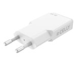 Celly SLIMTC1C25W Computer portatile, Smartphone, Tablet Bianco AC Ricarica rapida Interno