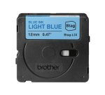 Brother BTAG-L33 ruban d'étiquette Bleu sur bleu clair