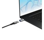 Trust 26221 adaptateur graphique USB Argent
