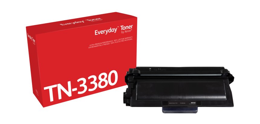Toner Mono Everyday™ de Xerox compatible avec Brother TN3380, Capacité standard
