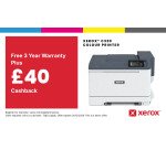Xerox C320 A4 33ppm Wireless Duplex Printer PS3 PCL5e/6 2 Trays Total 251 Sheets