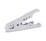 StarTech.com Network Cable Stripper and Cutter, Professional Wire Stripper for UTP/FTP/STP/Coax Cables, Rotary Wire Stripping and Cutting Tool