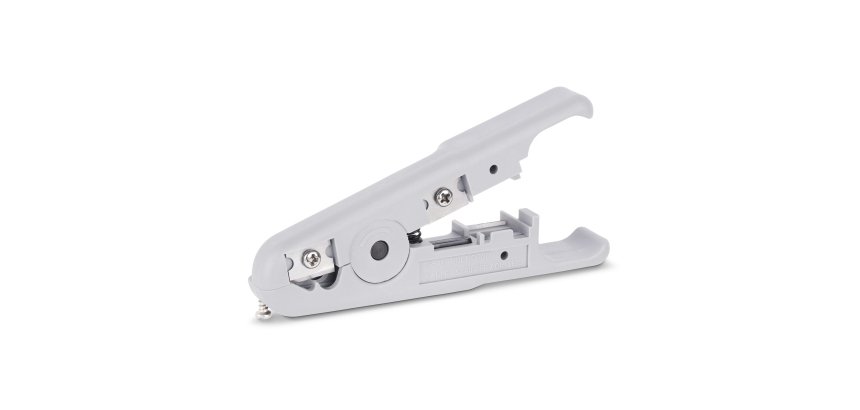 StarTech.com Network Cable Stripper and Cutter, Professional Wire Stripper for UTP/FTP/STP/Coax Cables, Rotary Wire Stripping and Cutting Tool