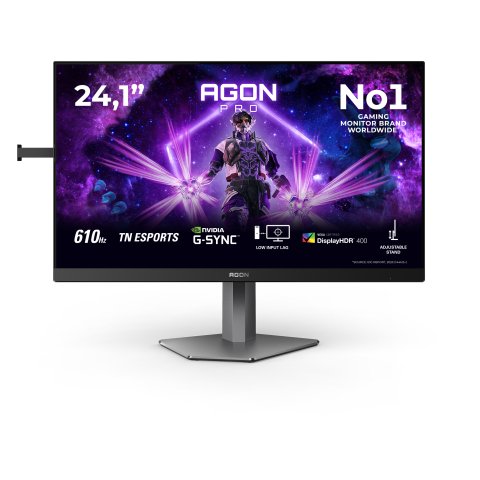 AOC G2 AG246FK6 pantalla para PC 61,2 cm (24.1") 1920 x 1080 Pixeles Full HD LED Negro, Gris