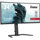 iiyama G-MASTER GCB3481WQSU-B1 écran plat de PC 86,4 cm (34") 3440 x 1440 pixels UltraWide Quad HD LCD Noir