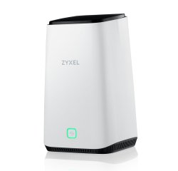 Zyxel FWA510 router wireless Multi-Gigabit Ethernet Banda tripla (2.4 GHz/5 GHz/5 GHz) 5G Nero, Bianco