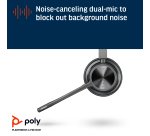 HP Poly Auriculares USB-C Poly Voyager 4320 + adaptador BT700