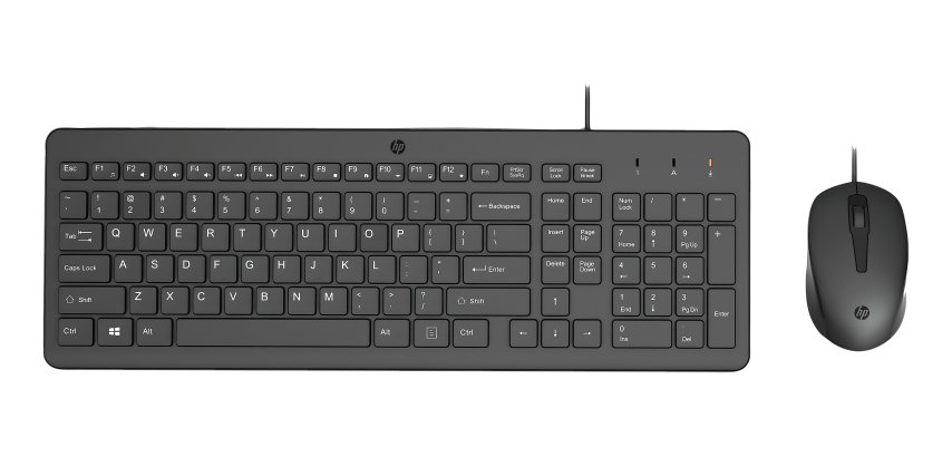 HP Teclado y ratón con cable 150