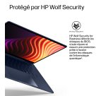 HP EliteBook X G2i 14 inch Notebook Next Gen AI PC Wolf Pro Security Edition Copilot+ PC Intel Core Ultra 7 356H Ordinateur portable 35,6 cm (14") WUXGA 32 Go LPDDR5x-SDRAM 512 Go SSD Wi-Fi 7 (802.11be) Windows 11 Pro Bleu