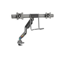 Kensington Brazo para dos monitores SmartFit con barra transversal y asa