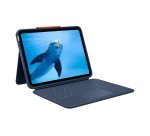 Logitech Rugged Combo 4 Touch AZERTY Français Smart Connector Bleu