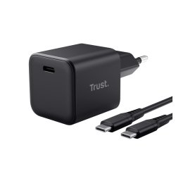 Trust 26046 mobile device charger Universal Black AC Fast charging Indoor