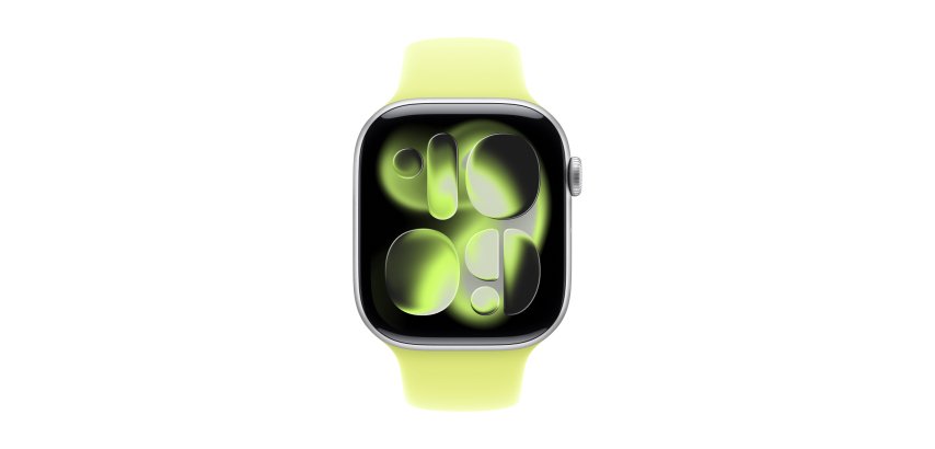 Apple MFGW4ZM/A Bande Jaune Fluoroélastomère
