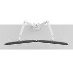 Neomounts DS70-250WH2 Support d'écran à fixer 17-32" - ressort à gaz - Topfix - arrêt 180°