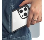 OtterBox React Series pour iPhone 15 Pro, Black Crystal