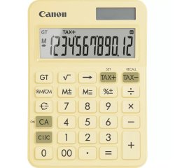 Canon LS-125KB calcolatrice Desktop Calcolatrice di base Giallo