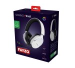Trust GXT 490 FAYZO Casque Avec fil Arceau Moto USB Type-A Noir, Blanc
