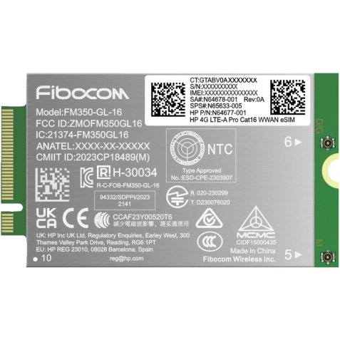 HP 4G LTE-A Pro Cat16 WWAN