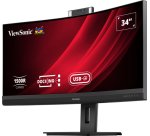 Viewsonic VG3457CV écran plat de PC 86,4 cm (34") 3440 x 1440 pixels UltraWide Quad HD LED Noir