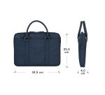 dbramante1928 Stelvio - 14" Slim Laptop Bag Recycled - Blue