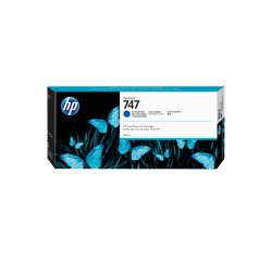 HP 747 - bleu chromatique - original - DesignJet - cartouche d'encre