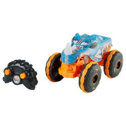 Hot Wheels Monster Trucks Hot Wheel RC Rhinomite in 1:24 Scale, Battery-Powered Remote-Control Toy Truck