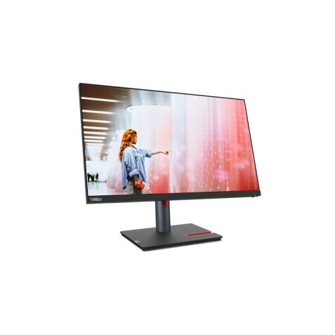 Lenovo ThinkVision P24q-30 LED display 60,5 cm (23.8") 2560 x 1440 Pixeles Quad HD Negro