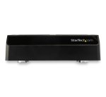 StarTech.com Station d'Accueil pour 4 Disques Durs USB vers SATA, USB 10 Gbit/s, Station d'Accueil Externe pour SSD/HDD 2,5/3,5 pouces, SATA III, Remplacement à Chaud, Chargement par le Haut