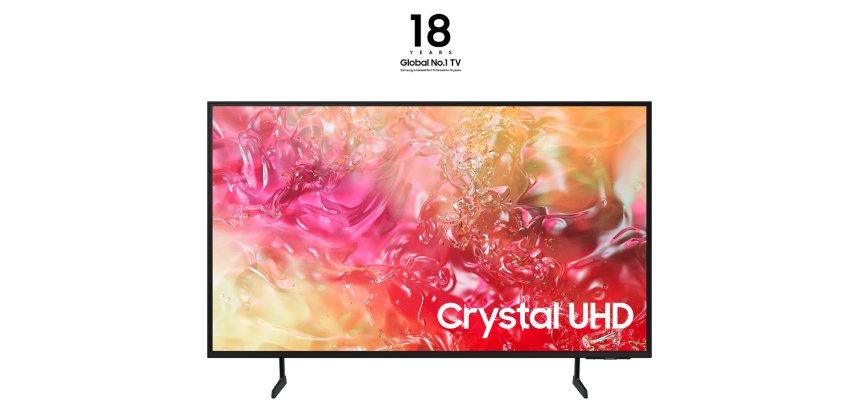 Samsung Crystal UHD 4K 65" DU7190 TV 2024
