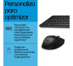 HP Conjunto de teclado y ratón inalámbricos 655