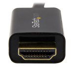 StarTech.com Cavo DisplayPort a HDMI Passivo 4K 30Hz - 1 m - Cavo Adattatore DisplayPort a HDMI - Convertitore DP 1.2 a HDMI - Connettore DP a scatto