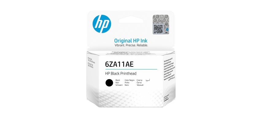 HP Tête d'impression noire 6ZA11AE