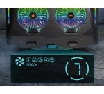 Conceptronic THYIA ERGO 2-Fan Gaming Laptop Cooling Stand