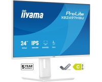 iiyama ProLite XB2497HSU-W1 écran plat de PC 60,5 cm (23.8") 1920 x 1080 pixels Full HD LED Blanc