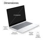 HP EliteBook 8 Flip G2i 13 inch Notebook Next Gen AI PC Wolf Pro Security Edition Copilot+ PC Intel Core Ultra 5 325 Portátil 33,8 cm (13.3") Pantalla táctil WUXGA 16 GB LPDDR5x-SDRAM 512 GB SSD Wi-Fi 7 (802.11be) Windows 11 Pro Plata
