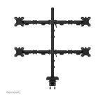 Neomounts DS60-600BL2-2 Soporte de monitor cuádruple 10-32"
