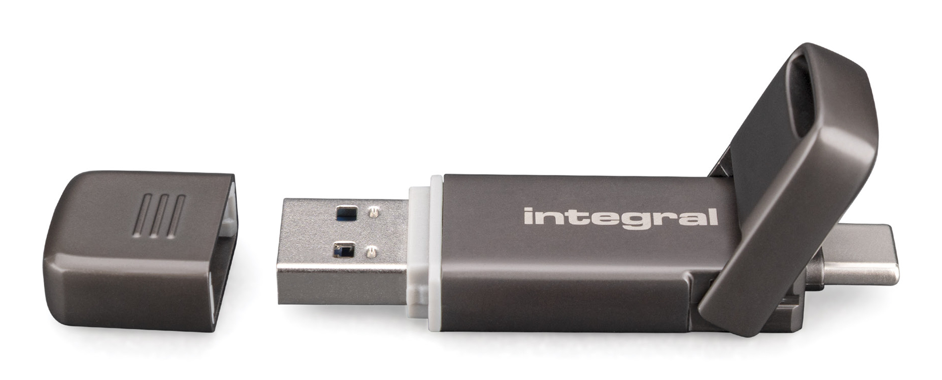 Integral INUSSD128GBSLIMXDL3.2 lecteur à circuits intégrés externe 128 ...