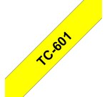 Brother TC-601 nastro per etichettatrice Nero su giallo