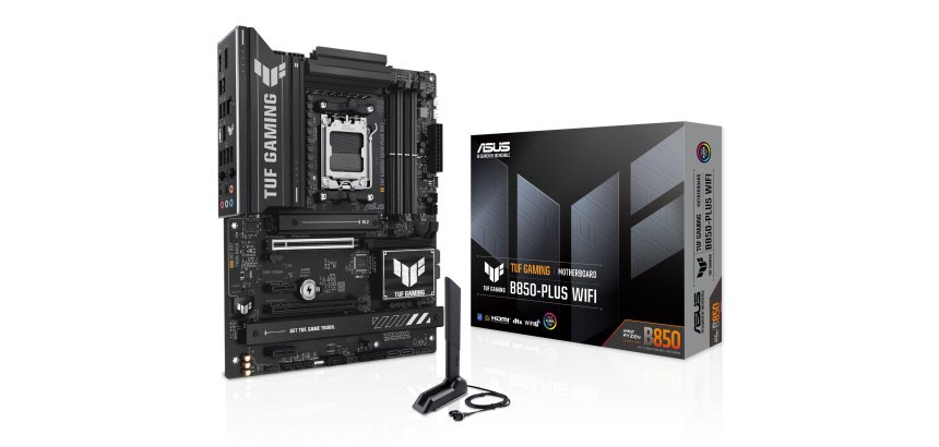 ASUS TUF GAMING B850-PLUS WIFI AMD B850 Emplacement AM5 ATX