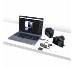 StarTech.com USB 3.0 Multi-Media Memory Card Reader, SD/microSD/CompactFlash Card Reader, Portable USB 5Gbps Card Adapter, External USB-C Card Reader with Attached USB-A Adapter - Works with Any Operating System