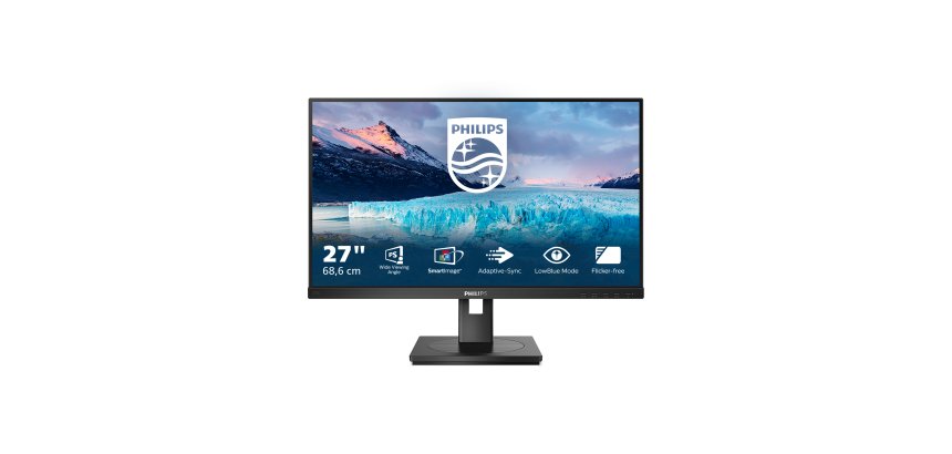 Philips 272S1M/00 écran plat de PC 68,6 cm (27") 1920 x 1080 pixels Full HD LCD Noir