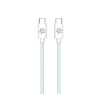 Celly USBCUSBCCOTTLB cable USB 1,5 m USB C Azul, Blanco