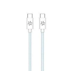 Celly USBCUSBCCOTTLB cable USB 1,5 m USB C Azul, Blanco