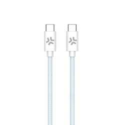Celly USBCUSBCCOTTLB cable USB 1,5 m USB C Azul, Blanco