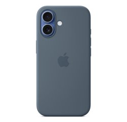 Apple iPhone 17 Silicone Case with MagSafe – Anchor Blue