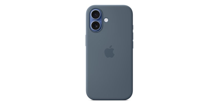 Apple iPhone 17 Silicone Case with MagSafe – Anchor Blue