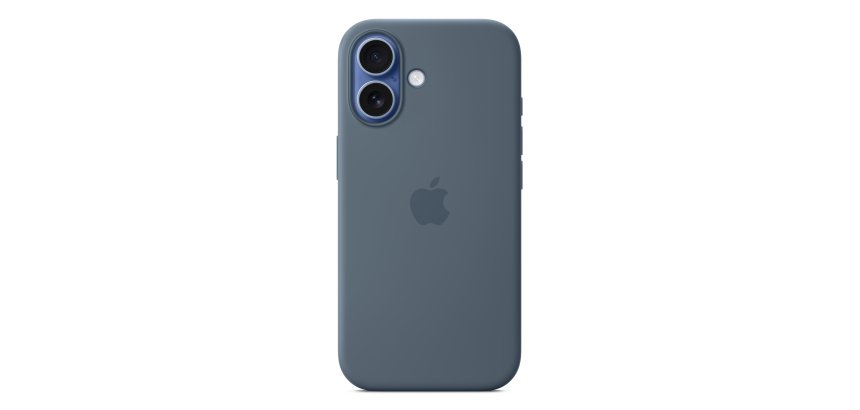 Apple iPhone 17 Silicone Case with MagSafe – Anchor Blue