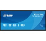 iiyama TE10518UWI-B1AG Écran d'affichage dynamique Carte A numérique 2,66 m (104.6") LED Wifi 450 cd/m² 5K Ultra HD Noir Écran tactile Intégré dans le processeur Android 16/7