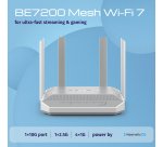 Keenetic Titan (KN-1812) Routeur Multi-Gigabit Wi-Fi 7 maillé BE7200 avec commutateur intelligent 1×10G, 1×2.5G et 4×1G, ports USB 3.2 et 2.0 multifonctions